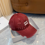 MIUMIU 26S BASEBALL CAP 342402