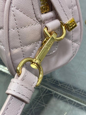 GROOVE MINI 17 BAG IN LIGHT PINK LAMBSKIN