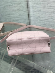 DIOR 26S TRIANON BAG 20 IN LIGHT PINK LAMBSKIN