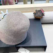 KHAKI BROWN BUCKET HAT 411348