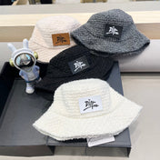 BUCKET HAT IN GRAY WOOL 436745