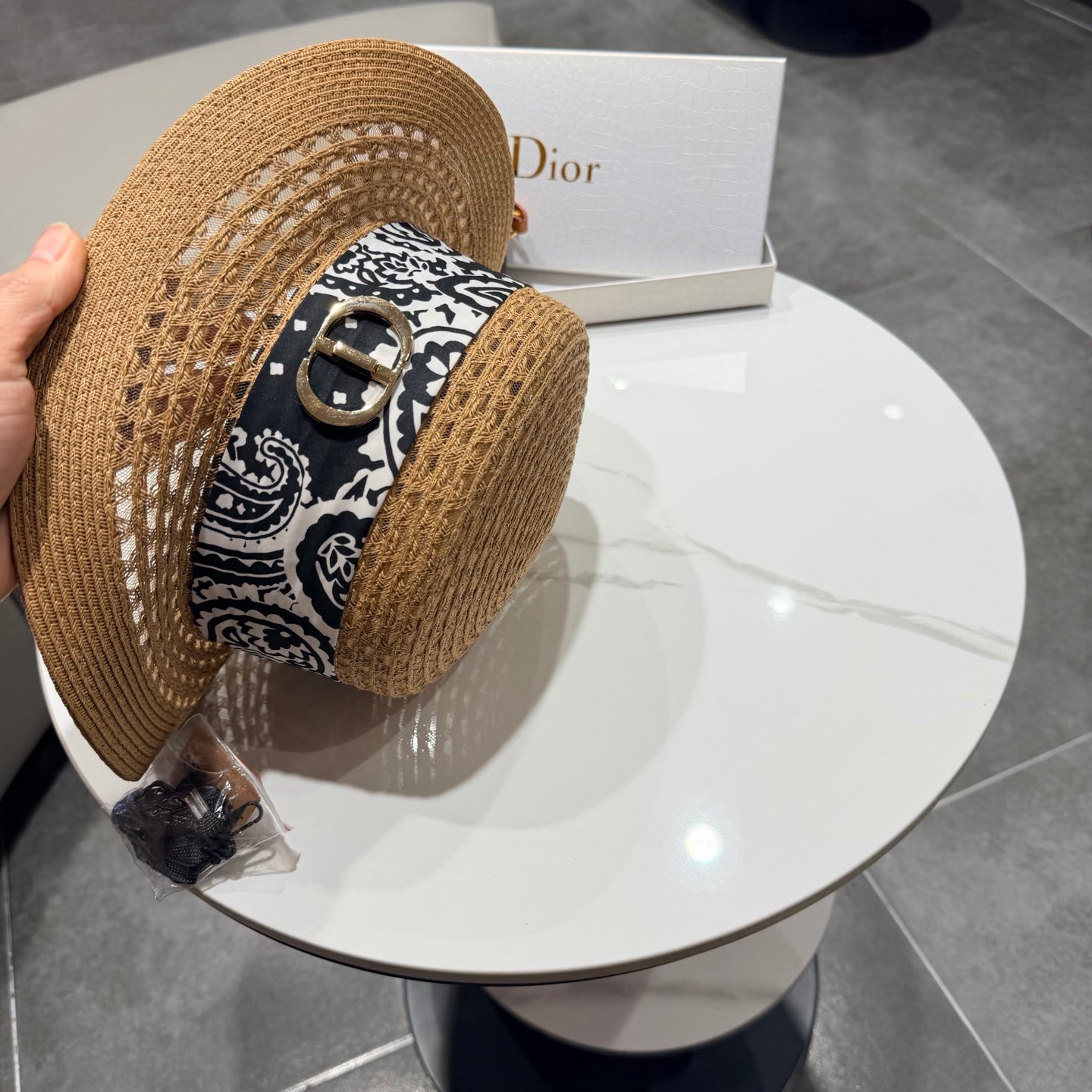 DIOR 26S FLAT-BRIM HAT STYLE 1
