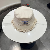 CELINE 26S CELINE RUFFLED BUCKET HAT STYLE 12