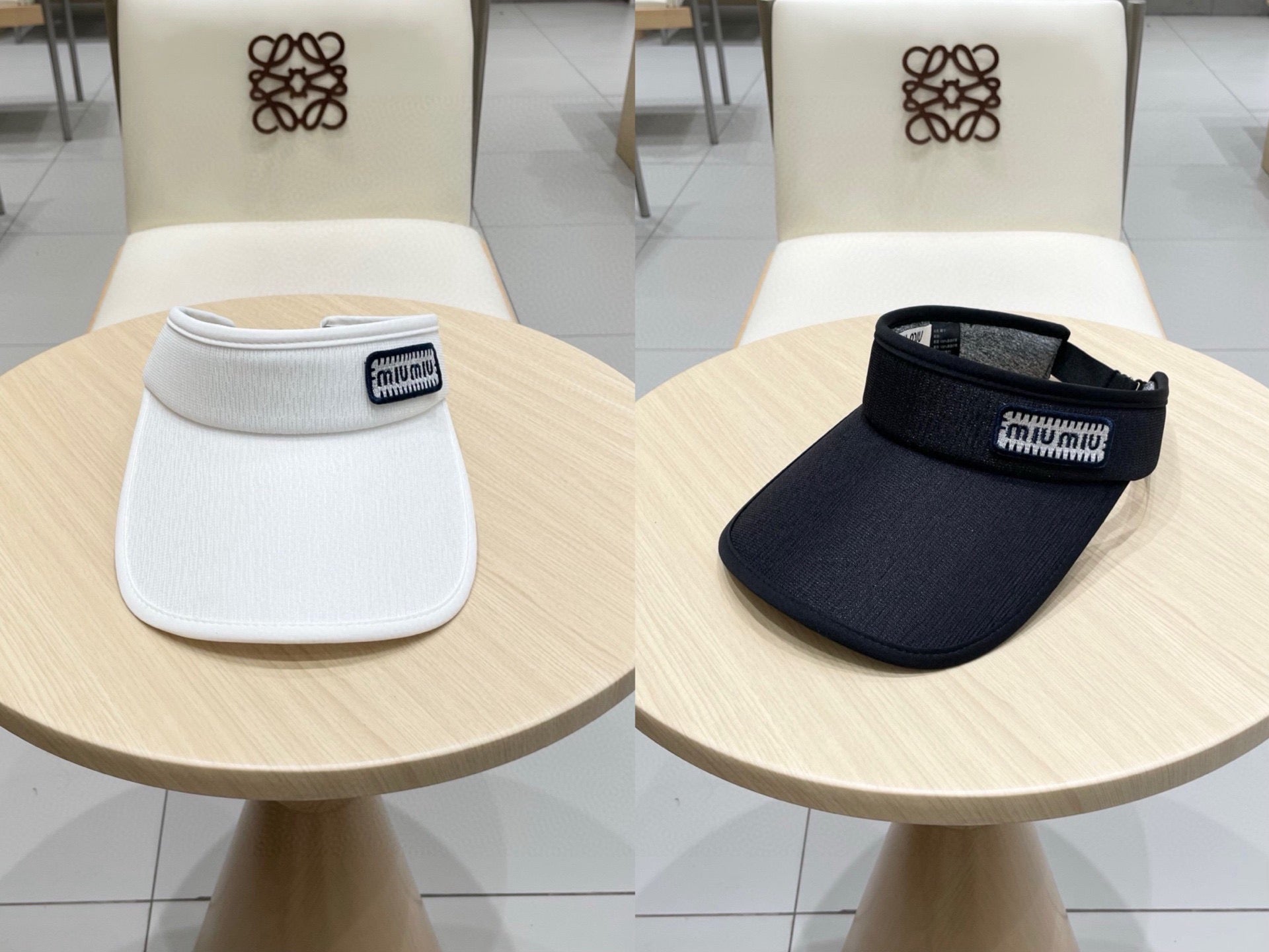 MIUMIU VISOR HAT STYLE 72