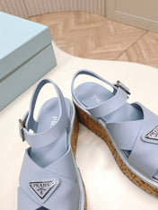 Pra High Heel 80 Sandal Baby Blue