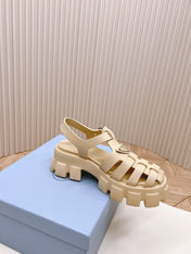 Pra Rubber Monolith Sandals 55 Beige