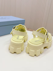 Pra Rubber Monolith Sandals 55 Vanilla