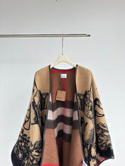 BURBERRY 25S PLAID KNITTED SCARF 146