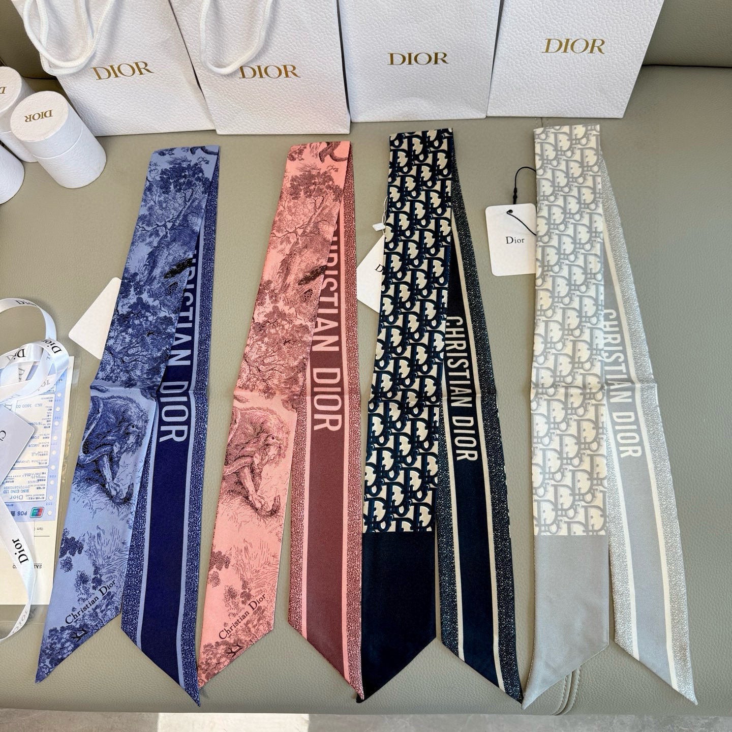 DIOR TWILLY 100 CM IN SILK 714365