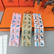 HERMES 25S SCARF 86 IN SILK 853138