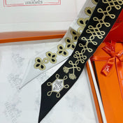HERMES 26S SCARF 86 IN SILK 309669