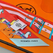 HERMES 25S TWILLY 86 IN SILK 989355