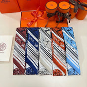HERMES 26S TWILLY SCARF 86 IN SILK 500096