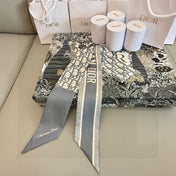 DIOR 26S SCARF 105CM IN SILK 309592