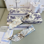 DIOR 26S SCARF 100CM IN SILK 305846