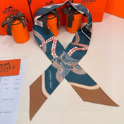 HERMES 26S SCARF 86 IN SILK 309670