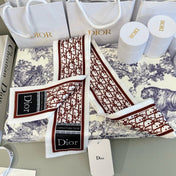 DIOR 26S SCARF 100CM IN SILK 316476