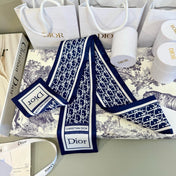 DIOR 26S SCARF 100CM IN SILK 316478