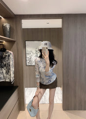 DIOR 25S MESH T-SHIRT STYLE 070