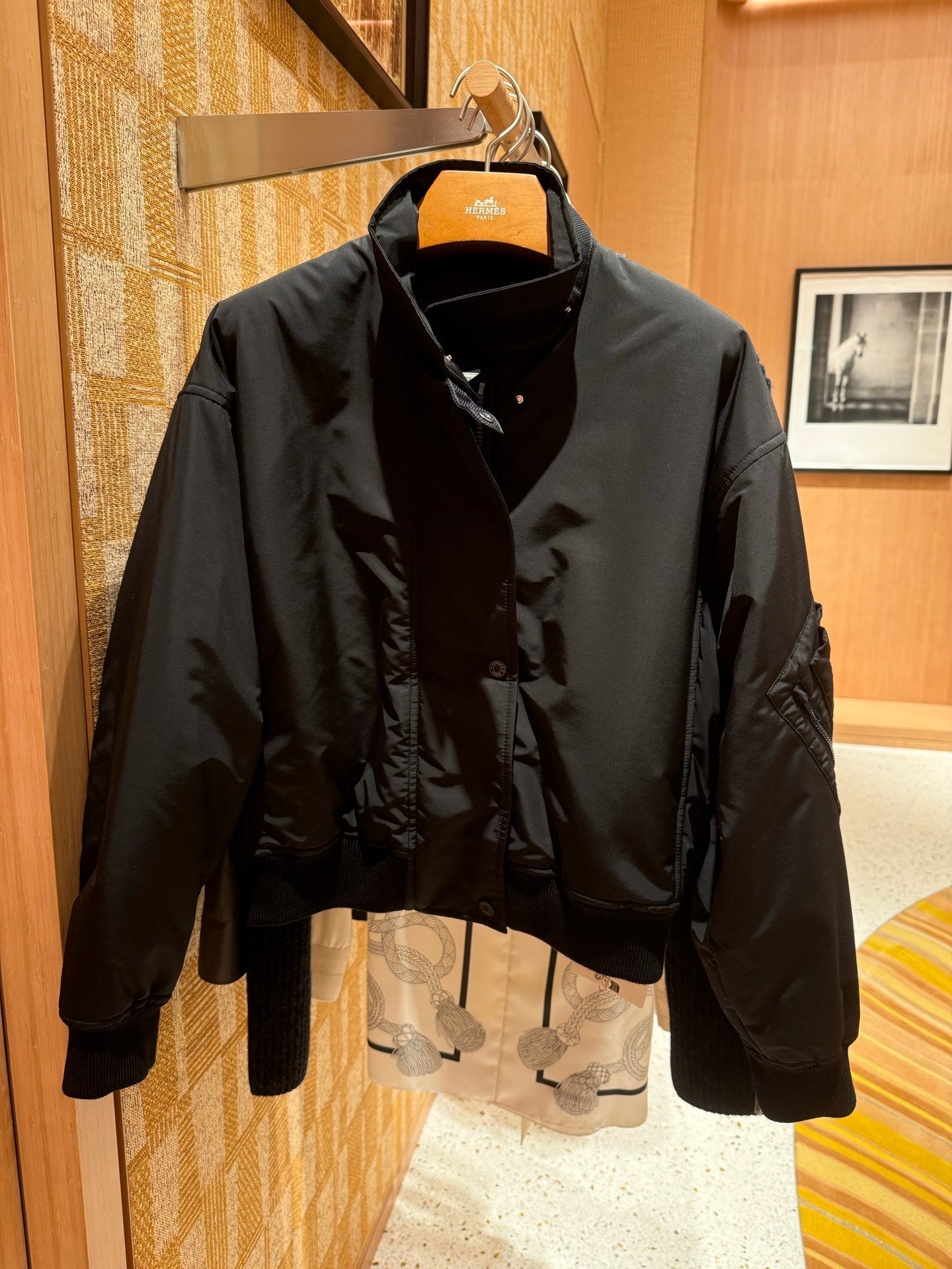 HERMES 25S BOMBER JACKET 270
