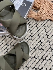 ELECTRIC SANDAL SHADOW CALFSKIN
