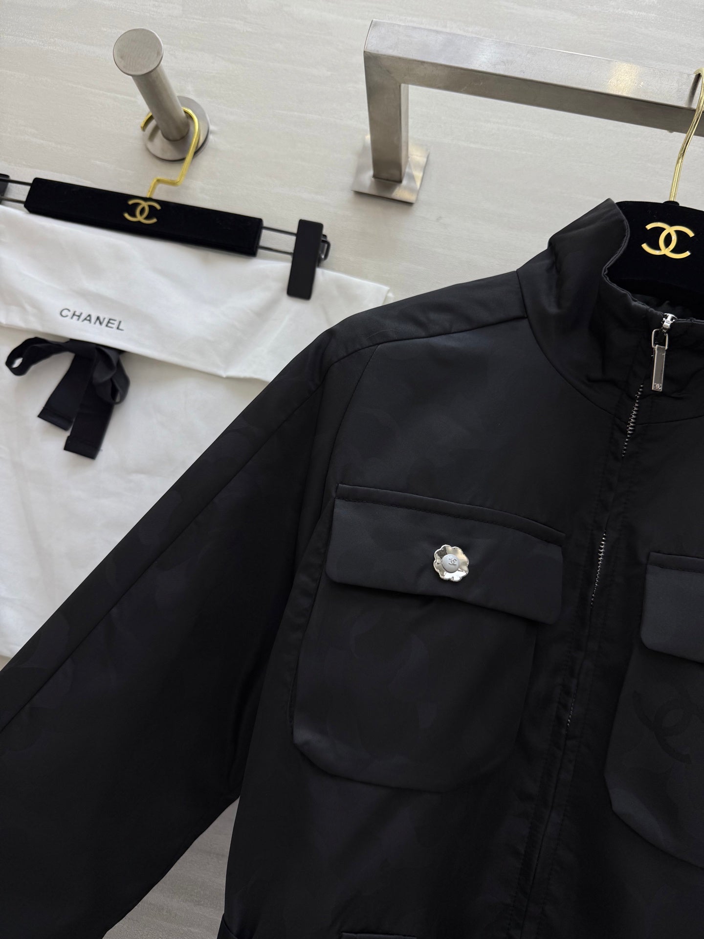 CHANEL 25S STAND COLLAR JACKET STYLE 178
