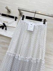 DIOR 25S LONG TULLE SKIRT STYLE 026