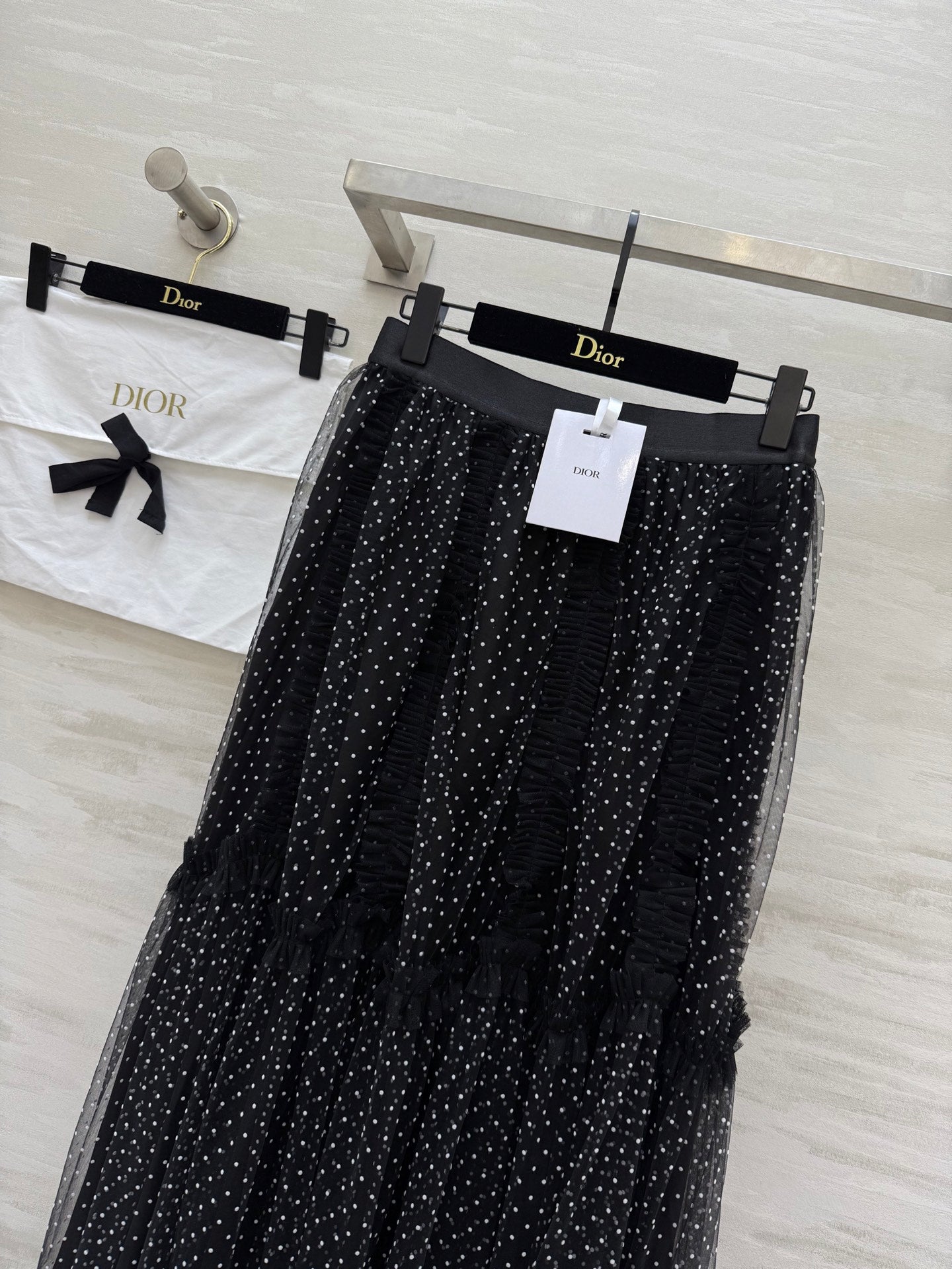DIOR 25S LONG TULLE SKIRT STYLE 027