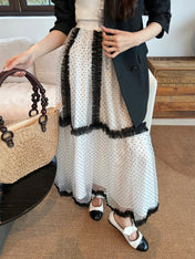 DIOR 25S LONG TULLE SKIRT STYLE 028