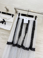 DIOR 25S LONG TULLE SKIRT STYLE 028