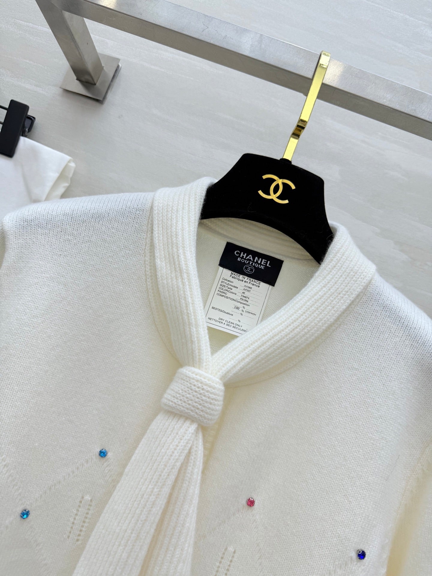 CHANEL 25S CASHMERE SWEATER 271