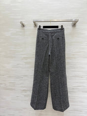 MAX MARA 25S WIDE-LEG KNIT PANTS 665256