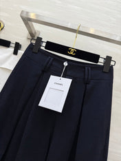CHANEL 25S WIDE-LEG STRAIGHT PANTS 636