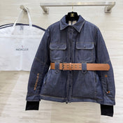 MONCLER 25S DENIM DOWN JACKET 344