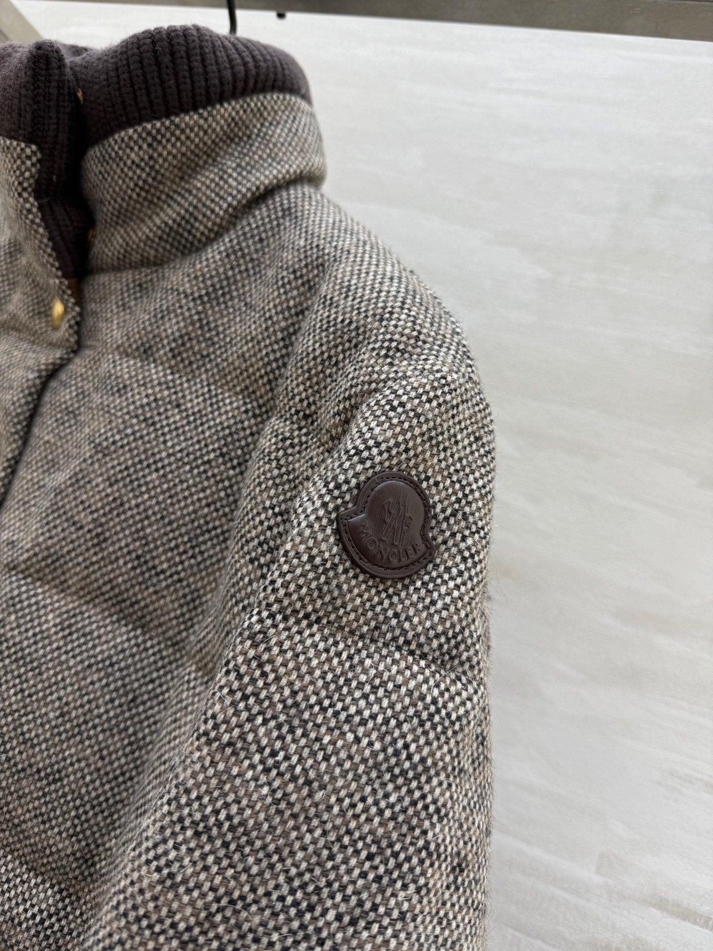 MONCLER 25S TWEED DOWN JACKET 307
