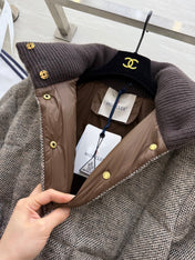 MONCLER 25S TWEED DOWN JACKET 307