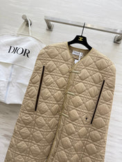 DIOR 25S LONG QUILTED COAT 781