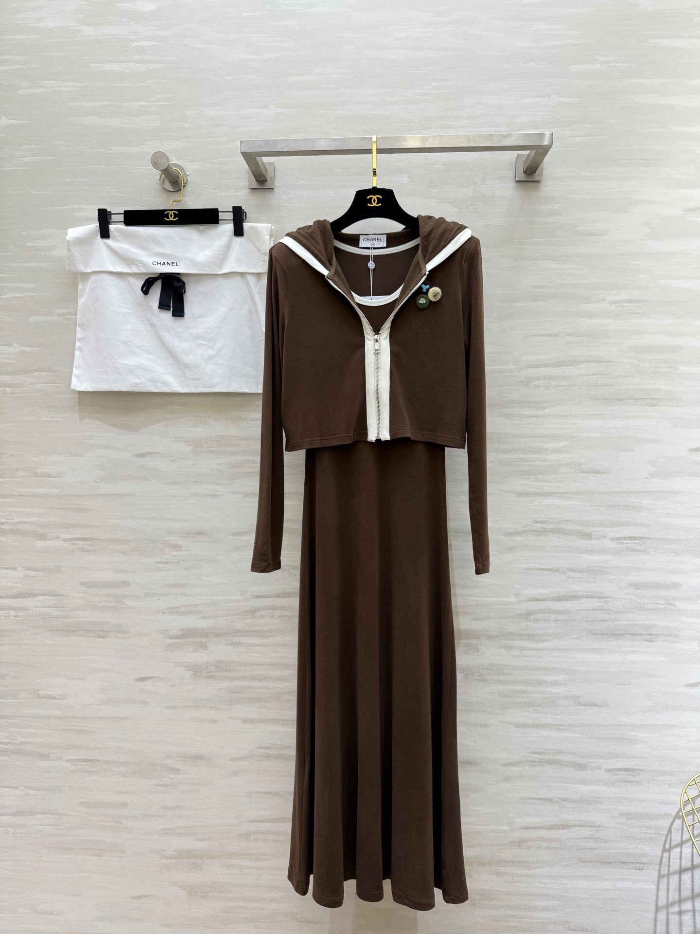 CHANEL 26S TWO-PIECE DRESS SET 783