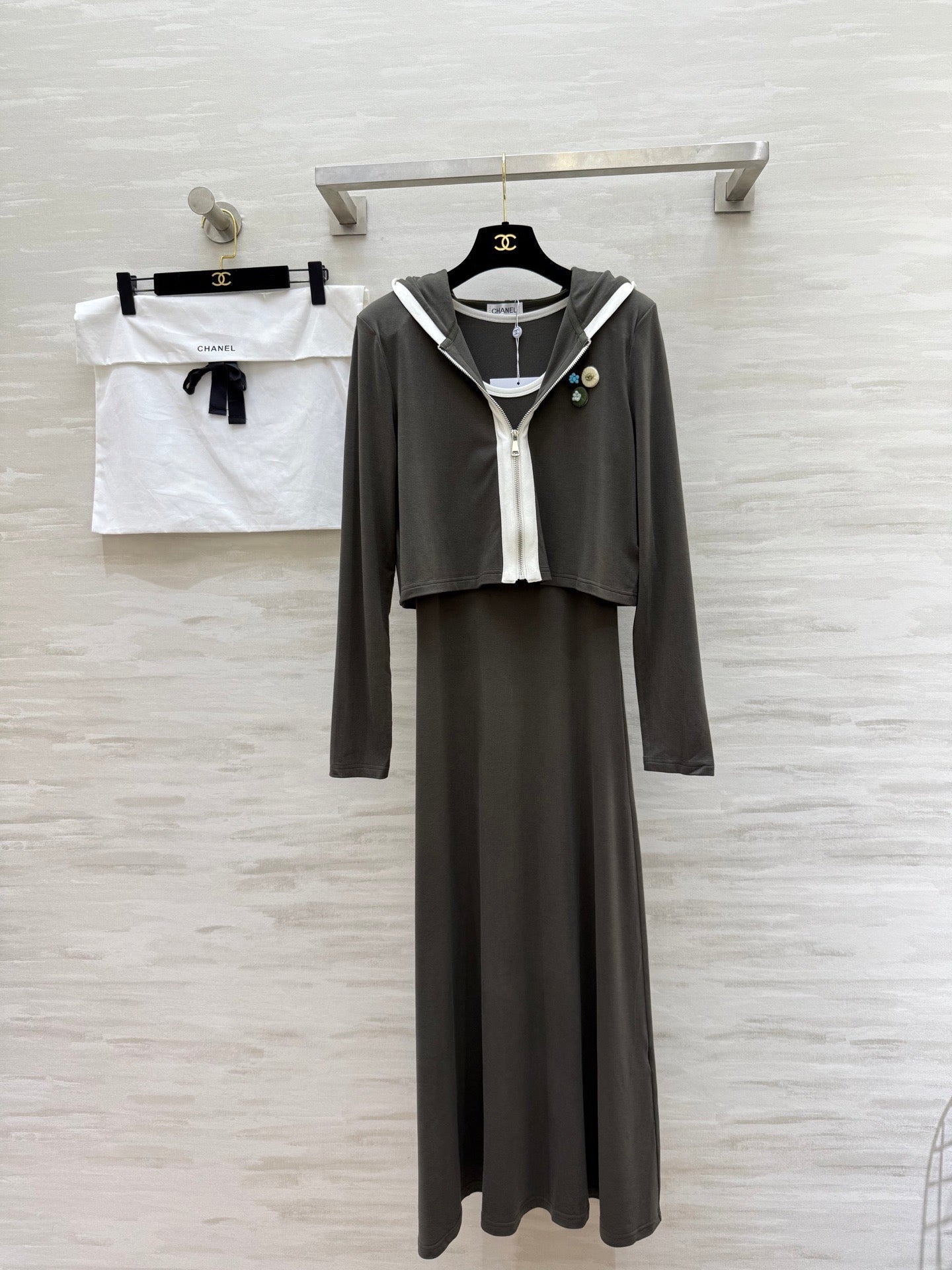 CHANEL 26S TWO-PIECE DRESS SET 782