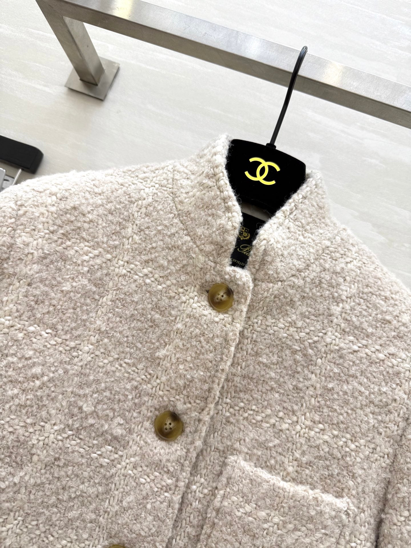LP 26S ALPACA-BLEND TWEED JACKET 443