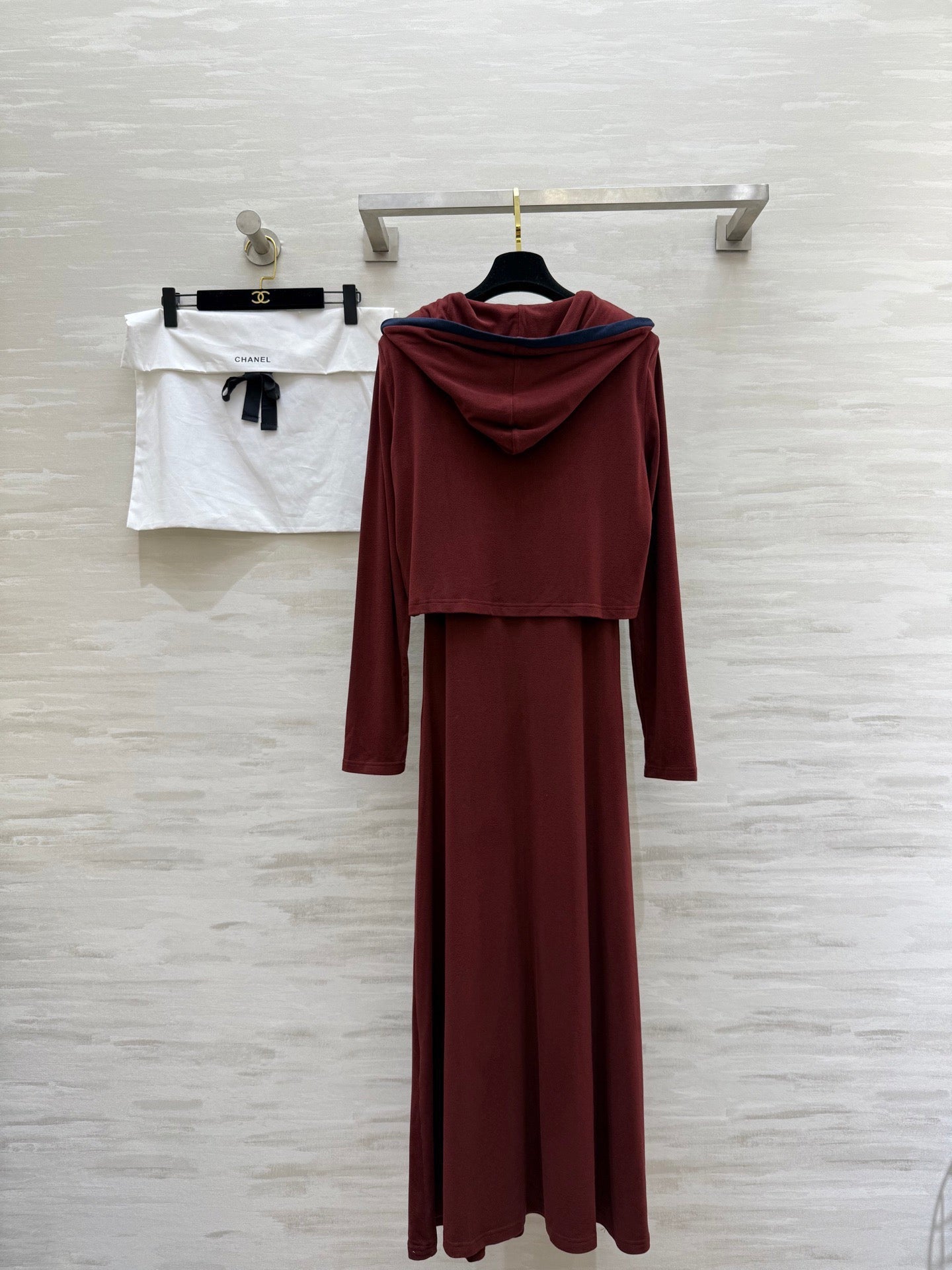 CHANEL 26S JACKET AND SLEEVELESS DRESS SET 962