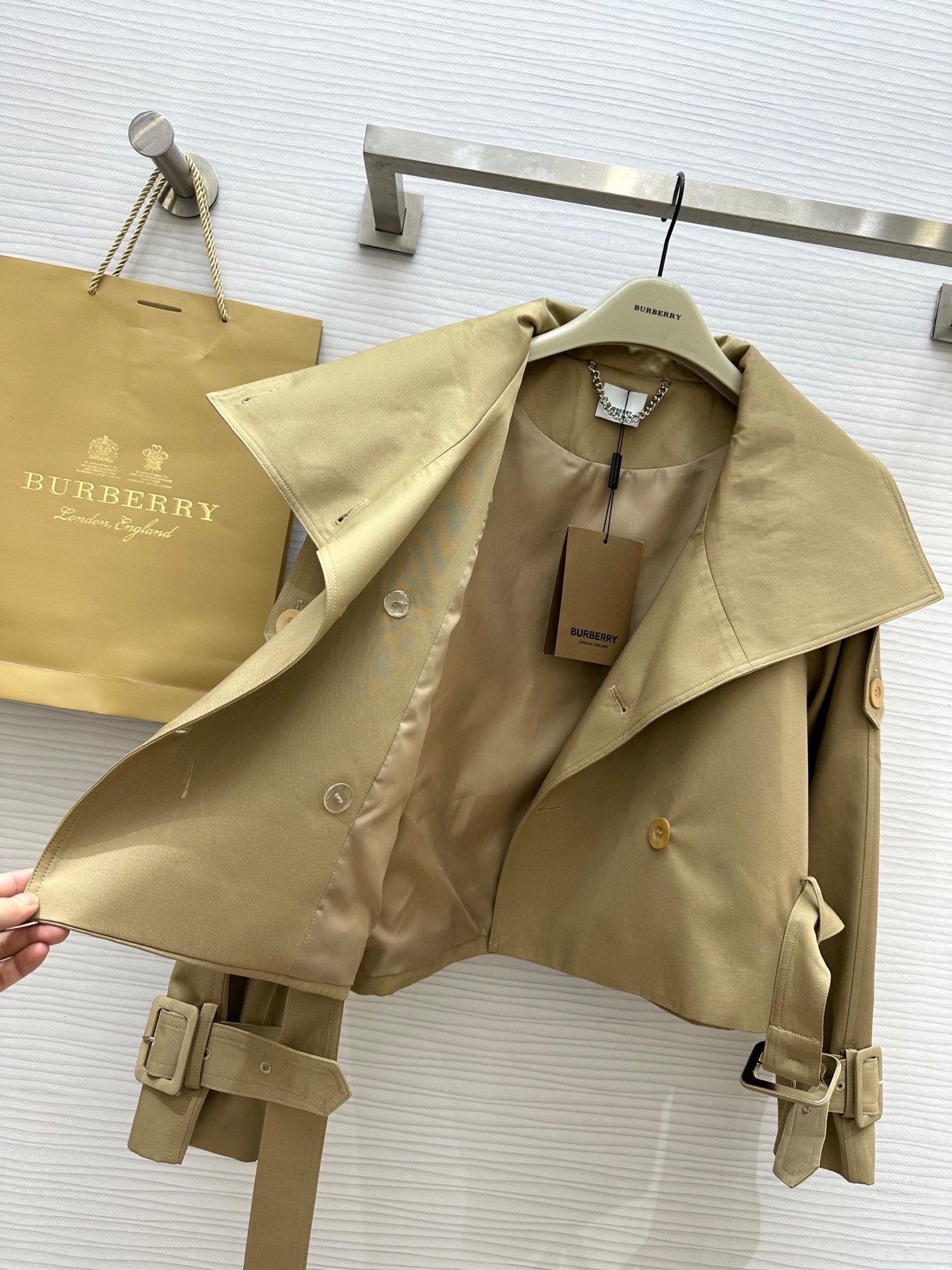 BURBERRY 26S SHORT JACKET 389