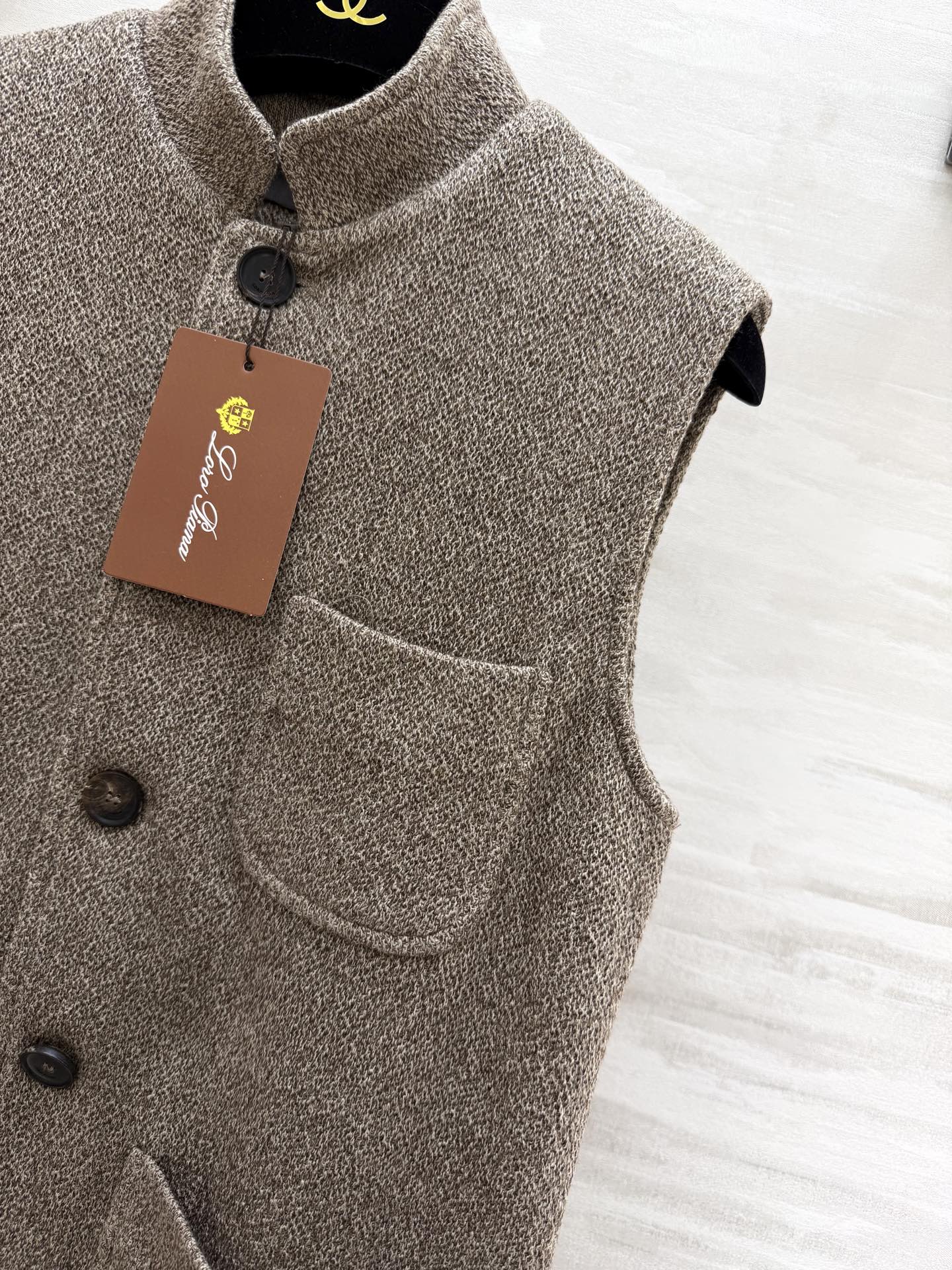 LORO PIANA 26S KNIT VEST JACKET 660
