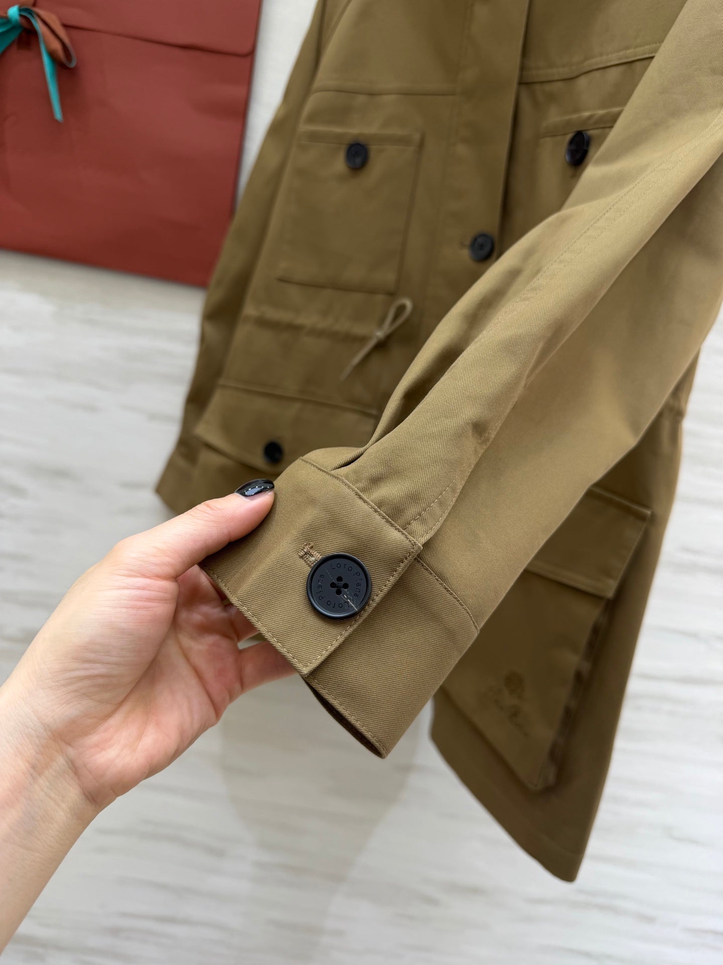 LORO PIANA 26S LONG COAT 750