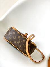 DEAUVILLIE MINI 22 MONOGRAM CANVAS BROWN