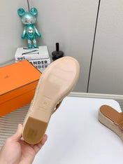 ITHEA 85 MM ESPADRILLE IN BRONZE BROWN CALFSKIN