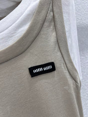 MIUMIU SLEEVELESS TOP 268911