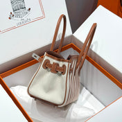 Hermes - BIRKIN SHOULDER LIGHT 29 BRODERIF TOILE