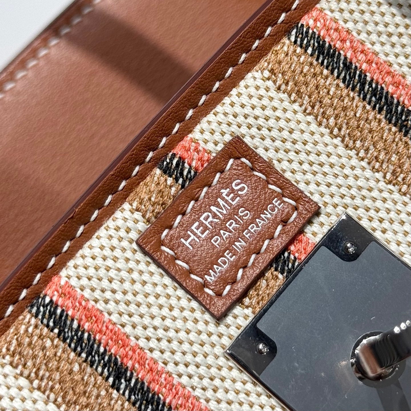 Hermes - BIRKIN SHOULDER LIGHT 29 BRODERIF TOILE