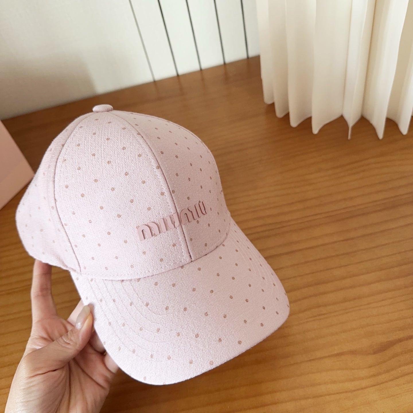 MIUMIU BASEBALL CAP STYLE 66